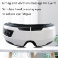 Musical function wireless electric eye massager device with heat